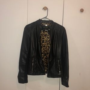 leather jacket in XS